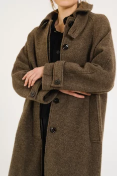 Manteau mairy tourbe