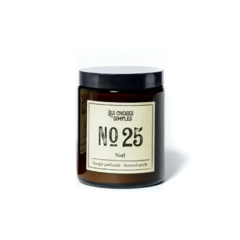 Bougie n°25 noël 140g