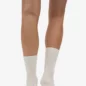 Chaussettes Laine Merinos Optical White