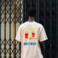 Tee Shirt Bonjour Crème Maison Moche