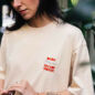 Tee Shirt Bonjour Crème Maison Moche