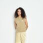 Gilet East Sable Chiné