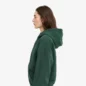 Veste Oversized à Capuche Zipée Emerald Green