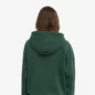 Veste Oversized à Capuche Zipée Emerald Green
