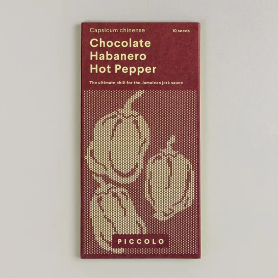 Graine Chocolate Habanero Hot Papper Capsicum Chin