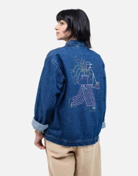 Veste hekinan market plant mixte – veste en coton bio fabriquée au portugal | hyppairs