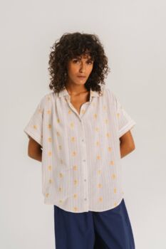 Chemise louisa lamanda bleu