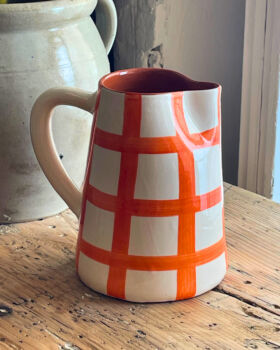 Pichet grille orange