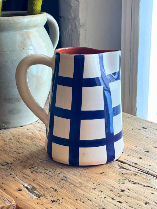 Pichet Grille Bleu Marine