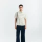 Chemise Paddy Colliure Rayures Jaune et Bleu