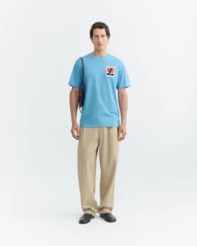 Tee shirt zach optimist bleu