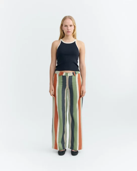 Top Harriet Navy Pannacota