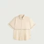 Chemise Tom Embroidery Pannacota