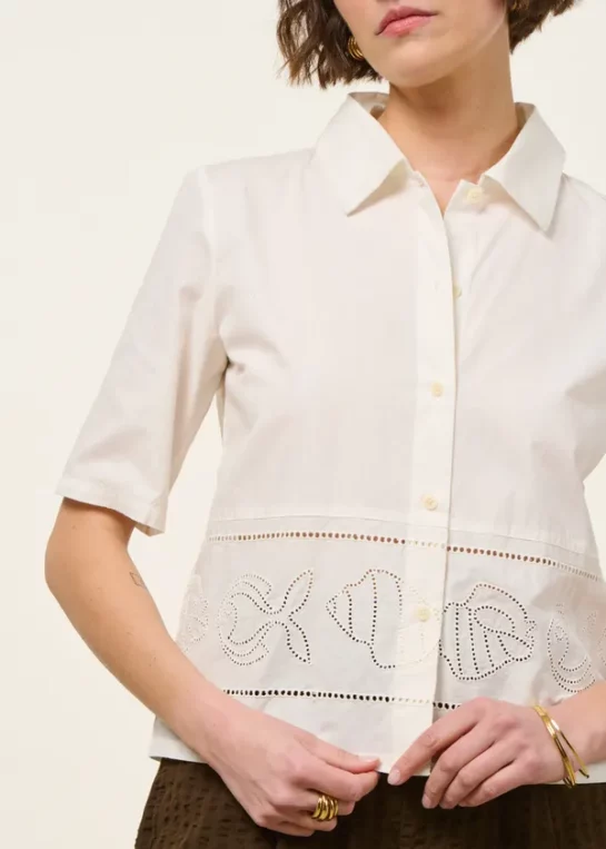 Blouse Ane Vainica Blanc