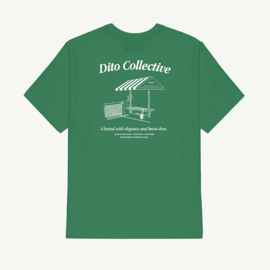 Tee-Shirt Tennis Bench Vert