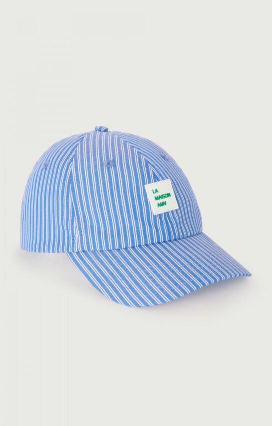 Casquette Zatybay Rayée Bleu et Blanc