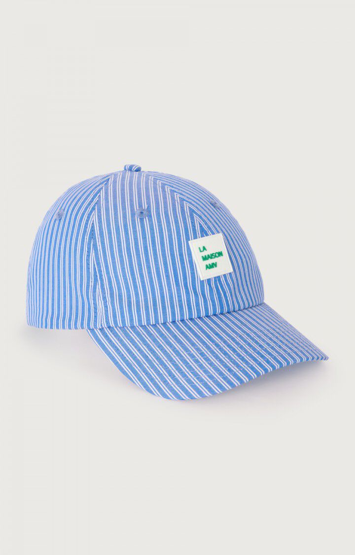 Casquette Zatybay Rayée Bleu et Blanc