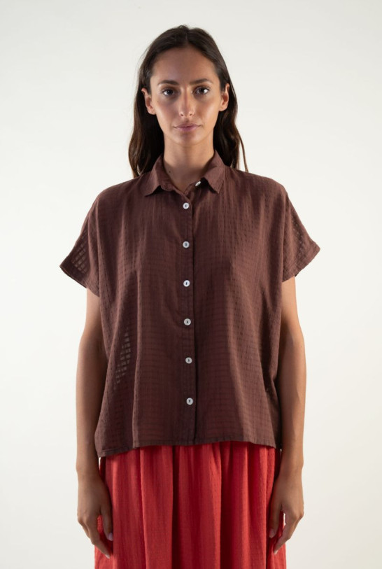 Chemise Will Mustang Marron