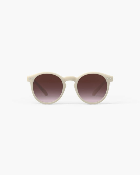 Lunettes De Soleil #m Vintage Cream Violet Lenses