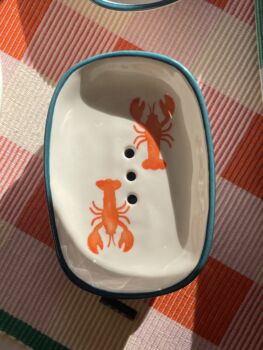 Porte savon homard