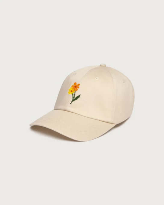 Casquette Chris Poppy écru