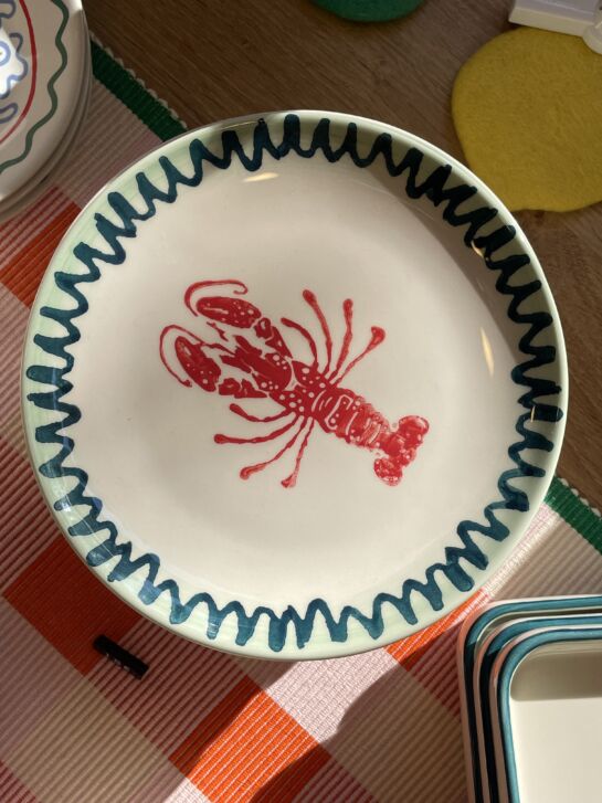 Assiette Homard