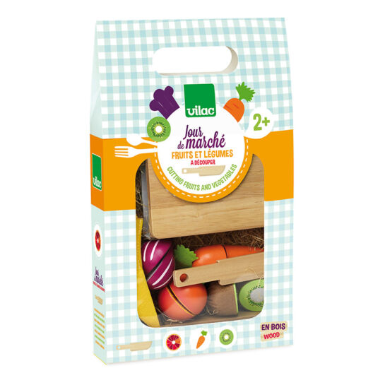 Fruits et Légumes à Découper Jour De Marché