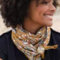 Foulard Grand Format Jaya Safran