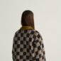 Veste Damier Almost Moiré Sherpa