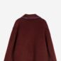 Veste Handmade Laine Bordeaux