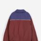 Veste Réversible Nylon Vert Bordeaux Bleu