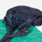 Veste Réversible Nylon Vert Bordeaux Bleu
