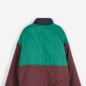 Veste Réversible Nylon Vert Bordeaux Bleu