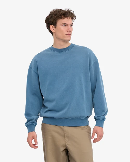 Oversized Crewneck Faded Indigo