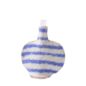 Wool Vase Blue Stripes