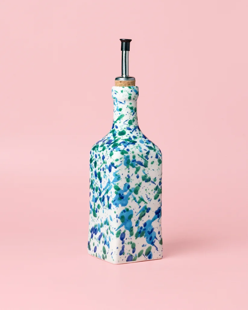 Distributeur Huile D’olive Bleu Vert