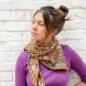 Foulard Grand Format Jaya Safran