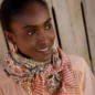 Foulard Grand Format Ashley Pêche