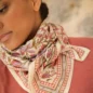 Foulard Grand Format Courtney Terracotta