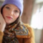 Foulard Grand Format Jaya Safran