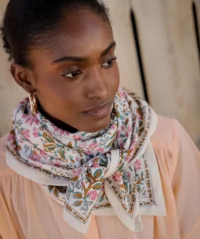 Foulard grand format rhapsody confetti