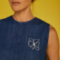 Top Sans Manches Butine Denim
