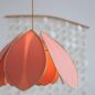 Suspension Fleur Double Terracotta