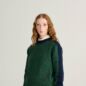 Pull Laine Mélangée Colorblock