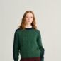 Pull Laine Mélangée Colorblock
