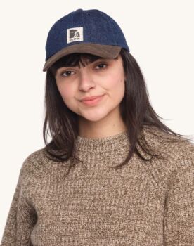 Casquette stanton denim bleu