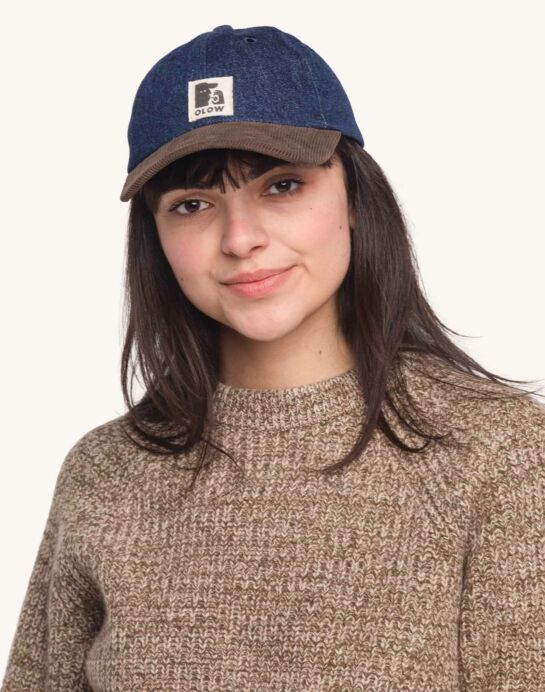 Casquette Stanton Denim Bleu