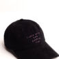 Casquette Wine and Sleep Noir