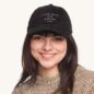 Casquette Wine and Sleep Noir